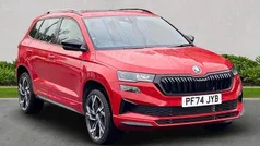 Red Used 2024 Skoda Karoq SportLine SUV | £28,062 (Fair price)