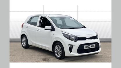 Gebraucht Kia Picanto 67 PS (49 kW) 2023 Weiß Kleinwagen