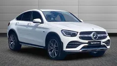 White Used 2021 Mercedes GLC300e AMG Line Premium Plus Coupe | £36,450 (Good price)