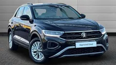 Black Used 2022 VW T-Roc Life SUV | £17,250 (Fair price)