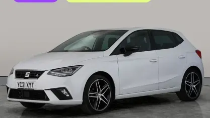 Używany Seat Ibiza FR Sport 110 KM (80 kW) 2021 Biały Hatchback