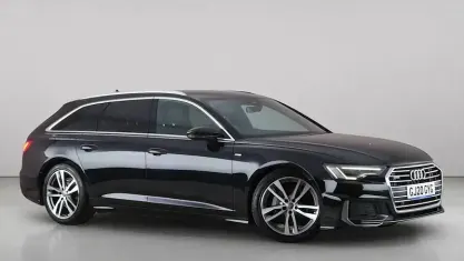 Used Audi A6 S-Line 204 HP (150 kW) 2020 Black Estate
