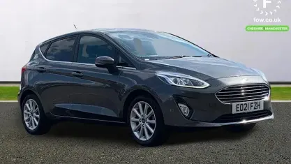 Used Ford Fiesta Titanium 95 HP (69 kW) 2021 Grey Hatchback