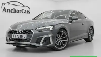 Used Audi A5 S-Line 150 HP (110 kW) 2023 Grey Coupe