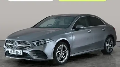Used Mercedes A250 AMG line 218 HP (160 kW) 2020 Grey Sedan