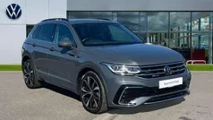 Dolphin grey metallic Used 2023 VW Tiguan R-line SUV | £29,990 (Fair price)