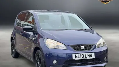 Used Seat Mii Design 60 HP (44 kW) 2018 Purple Hatchback