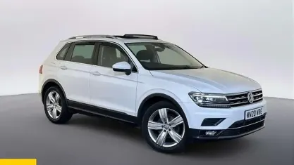 Used VW Tiguan SEL 150 HP (110 kW) 2020 White SUV