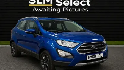 Used Ford Ecosport Zetec 125 HP (91 kW) 2019 Blue SUV
