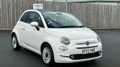 White Used 2022 Fiat 500 Dolcevita Hatchback | £9,650 (Fair price)
