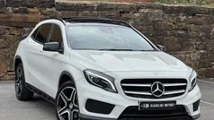 White Used 2015 Mercedes GLA220 AMG line SUV | £11,995 (Fair price)