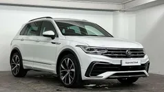 White Used 2022 VW Tiguan R-line SUV | £22,495 (Fair price)