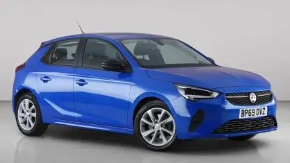 Used Vauxhall Corsa S 101 HP (74 kW) 2020 Blue Hatchback