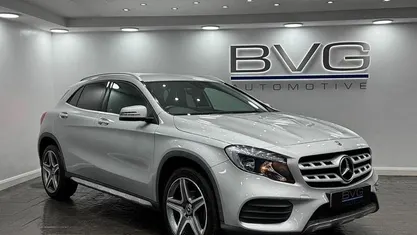 Silver Used 2018 Mercedes GLA200 AMG line SUV | £13,994 (Fair price)