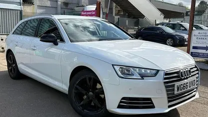 Used Audi A4 Sport 150 HP (110 kW) 2017 White Estate