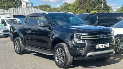 Used Ford Ranger Wildtrack 241 HP (177 kW) 2024 Black Pickup