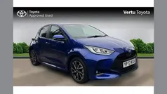 Blue Used 2022 Toyota Yaris Hybrid Design Hatchback | £16,988 (Fair price)
