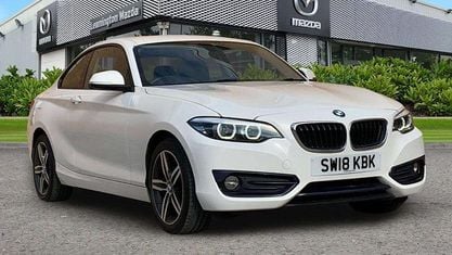Used BMW 218 Sport Line 136 HP (100 kW) 2020 Coupe