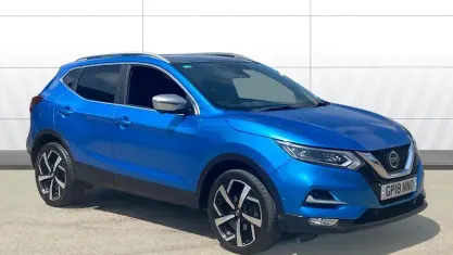 Used Nissan Qashqai Tekna+ 163 HP (119 kW) 2018 Blue SUV