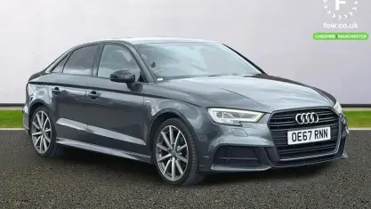 Używany Audi A3 Black Edition 150 KM (110 kW) 2017 Szary Sedan/Limuzyna