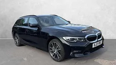 Black Used 2021 BMW 330e Sport Line Estate | £18,021 (Good price)