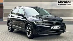 Black Used 2022 VW Tiguan Active SUV | £22,100 (Fair price)