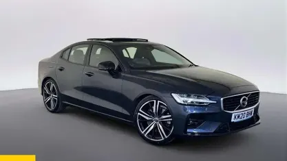 Used Volvo S60 R-Design 250 HP (183 kW) 2019 Blue Sedan