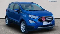 Blue Used 2022 Ford Ecosport Titanium SUV | £13,111 (Fair price)