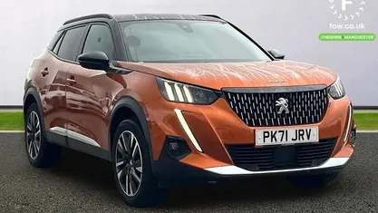 Used Peugeot 2008 Premium 131 HP (96 kW) 2021 Orange SUV
