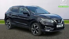 Black Used 2017 Nissan Qashqai Tekna SUV | £11,499 (Fair price)