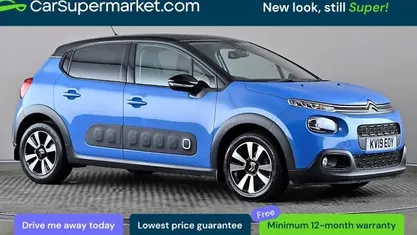 Used Citroën C3 Flair 110 HP (80 kW) 2019 Blue Hatchback
