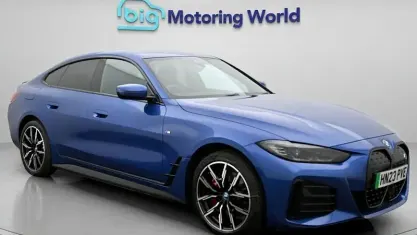 Used BMW i4 M Sport 250 kW (340 HP) 2023 Blue Sedan