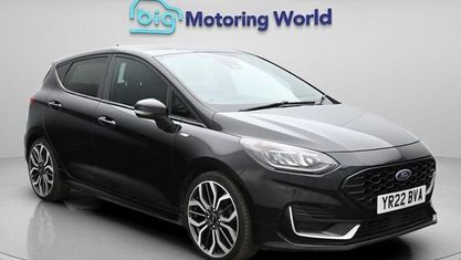 Używany Ford Fiesta ST-Line 101 KM (74 kW) 2022 Czarny Hatchback