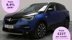 Blue Used 2020 Vauxhall Grandland X Ultimate SUV | £16,260 (Fair price)