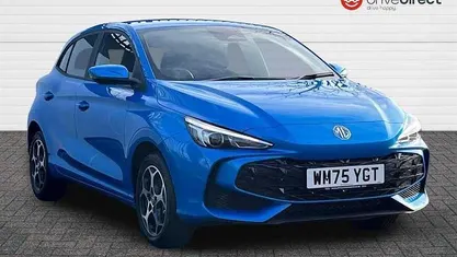 New MG MG3 SE 194 HP (142 kW) 2025 Blue Hatchback