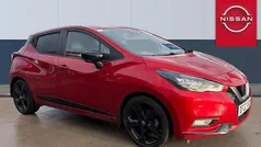 Red Used 2022 Nissan Micra Hatchback | £12,385 (Fair price)