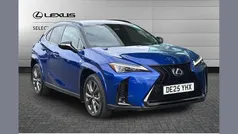 Azure blue with black roof Used 2025 Lexus UX 300h Sport Line SUV | £36,450 (Good price)