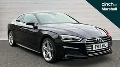 Black Used 2017 Audi A5 S-Line Coupe | £16,826 (Fair price)