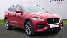 Red Used 2019 Jaguar F-Pace R-Sport SUV | £20,000 (Fair price)
