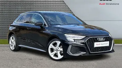Used Audi A3 Sportback e-tron S-Line 204 HP (150 kW) 2024 Black Hatchback