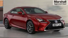 Red Used 2017 Lexus RC300h Sport Line Coupe | £19,337 (Good price)