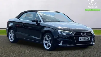 Used Audi A3 Cabriolet Sport 150 HP (110 kW) 2019 Black Cabriolet