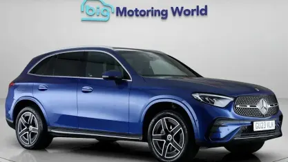Used Mercedes GLC300 AMG line 313 HP (230 kW) 2023 Blue SUV