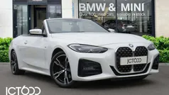 White Used 2021 BMW 420 M Sport Cabriolet | £28,500 (Fair price)