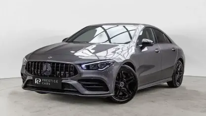 Used Mercedes CLA180 AMG line 136 HP (100 kW) 2022 Grey Coupe