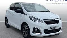White Used 2021 Peugeot 108 Allure Hatchback | £9,720 (Fair price)