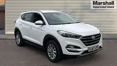 White Used 2017 Hyundai Tucson SE SUV | £10,990 (Good price)