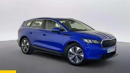 Used Skoda Enyaq iV ecoSuite 150 kW (204 HP) 2023 Blue SUV