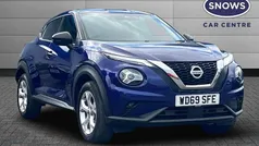 Blue (rbng) Used 2019 Nissan Juke N-Connecta SUV | £11,988 (Good price)