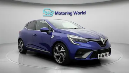 Used Renault Clio V RS Line 140 HP (102 kW) 2022 Blue Hatchback